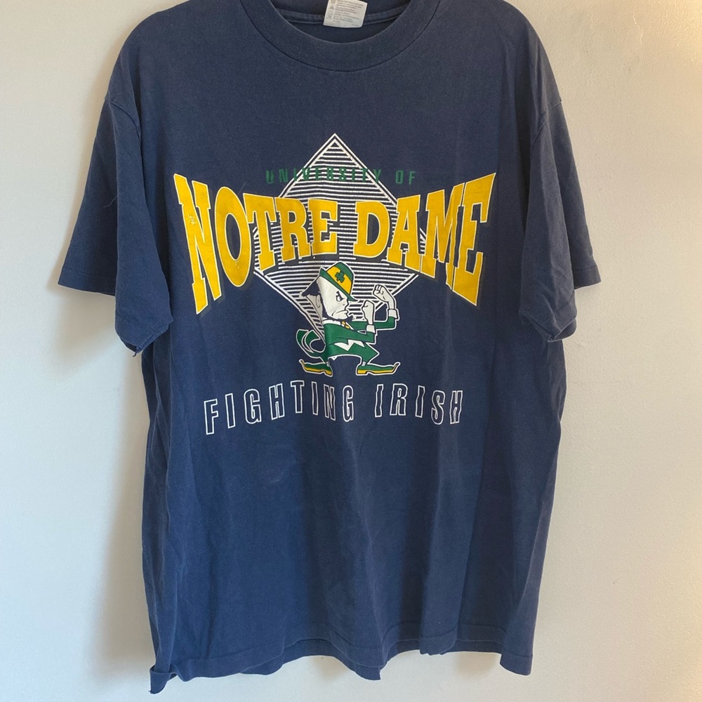 Vintage College Notre Dame T-Shirt